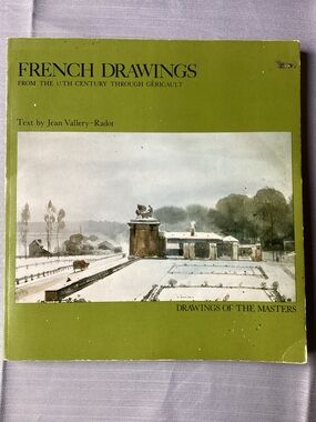 1964 Edition of Drawings of the Masters by Jean Vallery-Radot Vintage Art Book